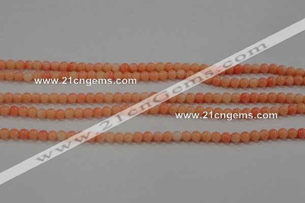 CTU2630 15.5 inches 3mm round synthetic turquoise beads