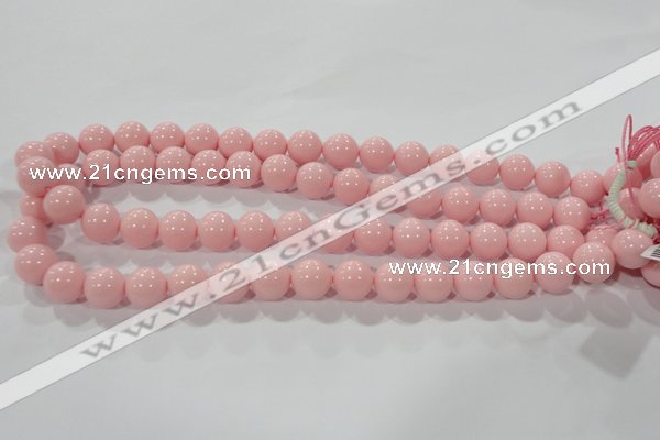 CTU2673 15.5 inches 12mm round synthetic turquoise beads