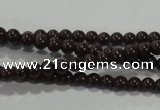 CTU2818 15.5 inches 2mm round synthetic turquoise beads