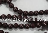 CTU2820 15.5 inches 4mm round synthetic turquoise beads