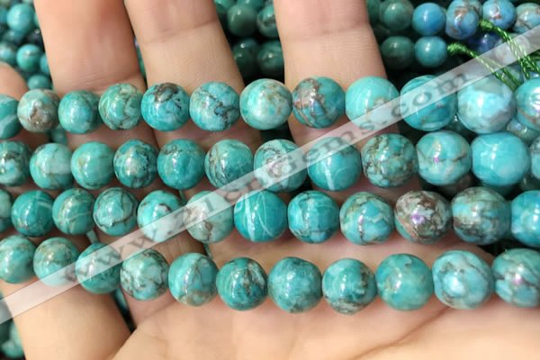 CTU3013 15.5 inches 10mm round South African turquoise beads