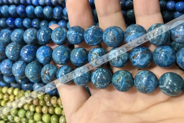 CTU3024 15.5 inches 12mm round South African turquoise beads