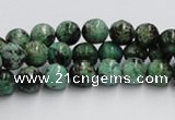 CTU402 15.5 inches 14mm round African turquoise beads wholesale