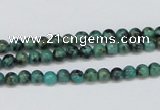 CTU425 15.5 inches 4mm round African turquoise beads wholesale