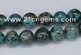 CTU428 15.5 inches 10mm round African turquoise beads wholesale