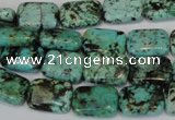 CTU495 15.5 inches 10*14mm rectangle African turquoise beads wholesale