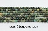 CTU511 15.5 inches 6mm round African turquoise beads wholesale