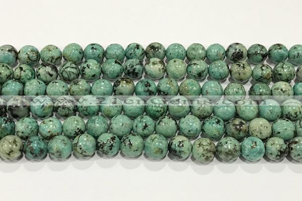 CTU515 15.5 inches 8mm round African turquoise beads wholesale