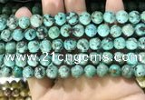 CTU572 15.5 inches 8mm round african turquoise beads wholesale