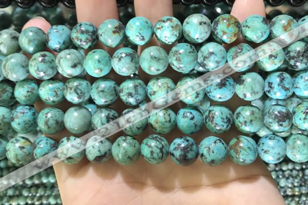 CTU573 15.5 inches 10mm round african turquoise beads wholesale