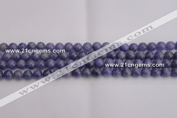 CTZ504 15.5 inches 10mm round natural tanzanite gemstone beads