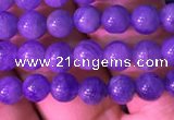 CTZ510 15.5 inches 3mm round natural tanzanite gemstone beads