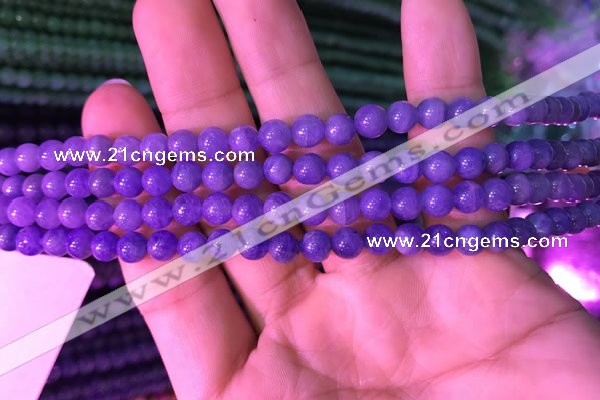 CTZ510 15.5 inches 3mm round natural tanzanite gemstone beads