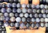 CTZ535 15 inches 10mm round tanzanite beads wholesale