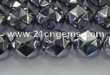 CTZ632 15.5 inches 8mm faceted nuggets terahertz beads wholesale