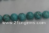 CWB556 15.5 inches 8mm round howlite turquoise beads wholesale