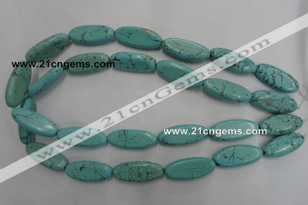 CWB741 15.5 inches 12*30mm marquise howlite turquoise beads wholesale