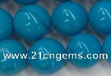 CWB859 15.5 inches 8mm round howlite turquoise beads wholesale