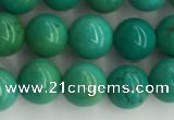 CWB870 15.5 inches 6mm round howlite turquoise beads wholesale