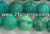 CWB877 15.5 inches 8mm round howlite turquoise beads wholesale