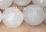 CWH80 15.5 inches 12mm faceted round white jade beads wholesale