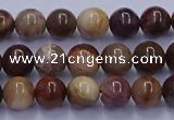 CWJ430 15.5 inches 4mm round wood jasper beads wholesale