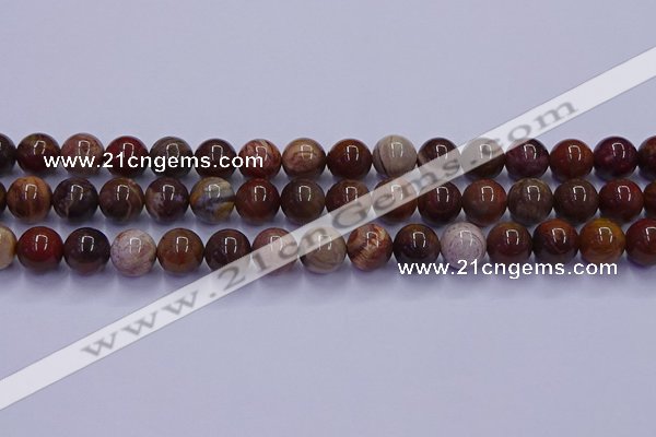 CWJ433 15.5 inches 10mm round wood jasper beads wholesale