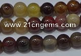 CWJ501 15.5 inches 6mm round Xinjiang wood jasper beads wholesale