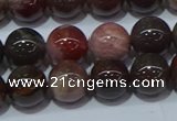 CWJ503 15.5 inches 10mm round Xinjiang wood jasper beads wholesale