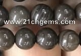 CWJ551 15.5 inches 6mm round coffee wood jasper beads wholesale