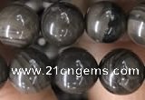 CWJ552 15.5 inches 8mm round coffee wood jasper beads wholesale