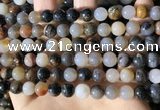 CWJ570 15.5 inches 8mm round Arizona petrified wood jasper beads