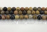 CWJ584 15.5 inches 12mm round wooden jasper beads wholesale