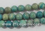 CXH102 15.5 inches 8mm round dyed Xiang He Shi gemstone beads