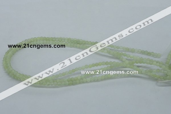 CXJ01 15.5 inches 4mm round New jade gemstone beads wholesale