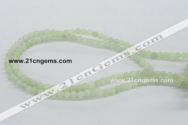 CXJ02 15.5 inches 6mm round New jade gemstone beads wholesale