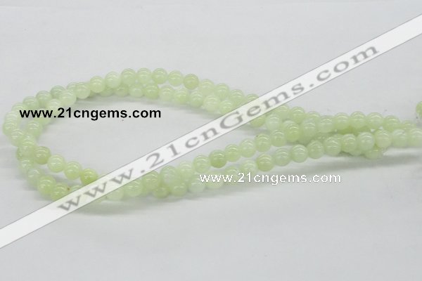 CXJ03 15.5 inches 8mm round New jade gemstone beads wholesale