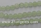 CXJ101 15.5 inches 6mm faceted round New jade beads wholesale