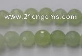 CXJ103 15.5 inches 10mm faceted round New jade beads wholesale