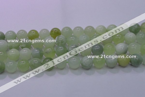 CXJ205 15.5 inches 14mm round New jade beads wholesale