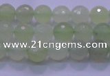 CXJ219 15.5 inches 8mm faceted round New jade beads wholesale