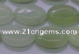 CXJ232 15.5 inches 15*20mm oval New jade beads wholesale