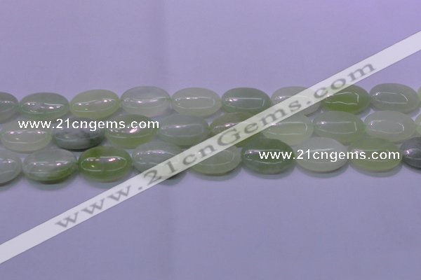 CXJ233 15.5 inches 18*25mm oval New jade beads wholesale