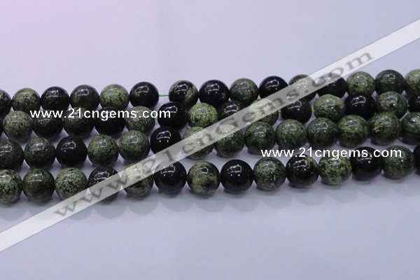 CXJ254 15.5 inches 12mm round Russian New jade beads wholesale