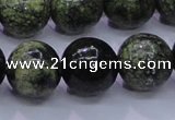 CXJ255 15.5 inches 14mm round Russian New jade beads wholesale