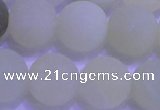 CXJ305 15.5 inches 14mm round matte New jade beads wholesale