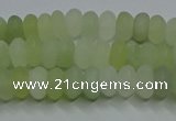 CXJ311 15.5 inches 5*8mm rondelle matte New jade beads wholesale