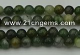 CXJ400 15.5 inches 4mm round Xinjiang jade beads wholesale