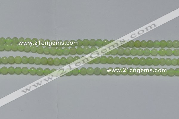 CXJ500 15.5 inches 4mm round New jade beads wholesale