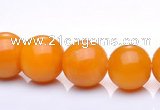 CYJ10 16 inches 6mm round yellow jade gemstone beads Wholesale